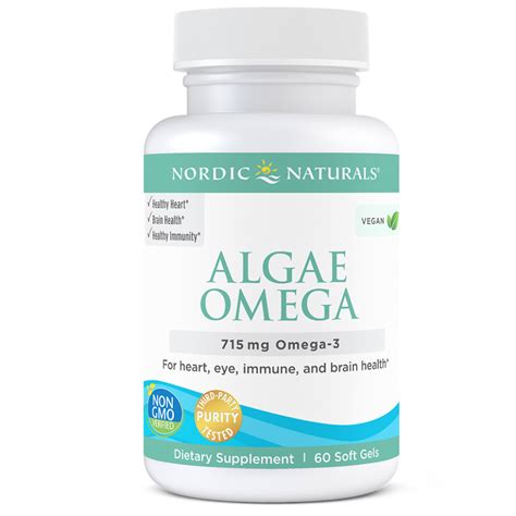 nordic naturals algae omega canada|how to get omega 3 without fish.